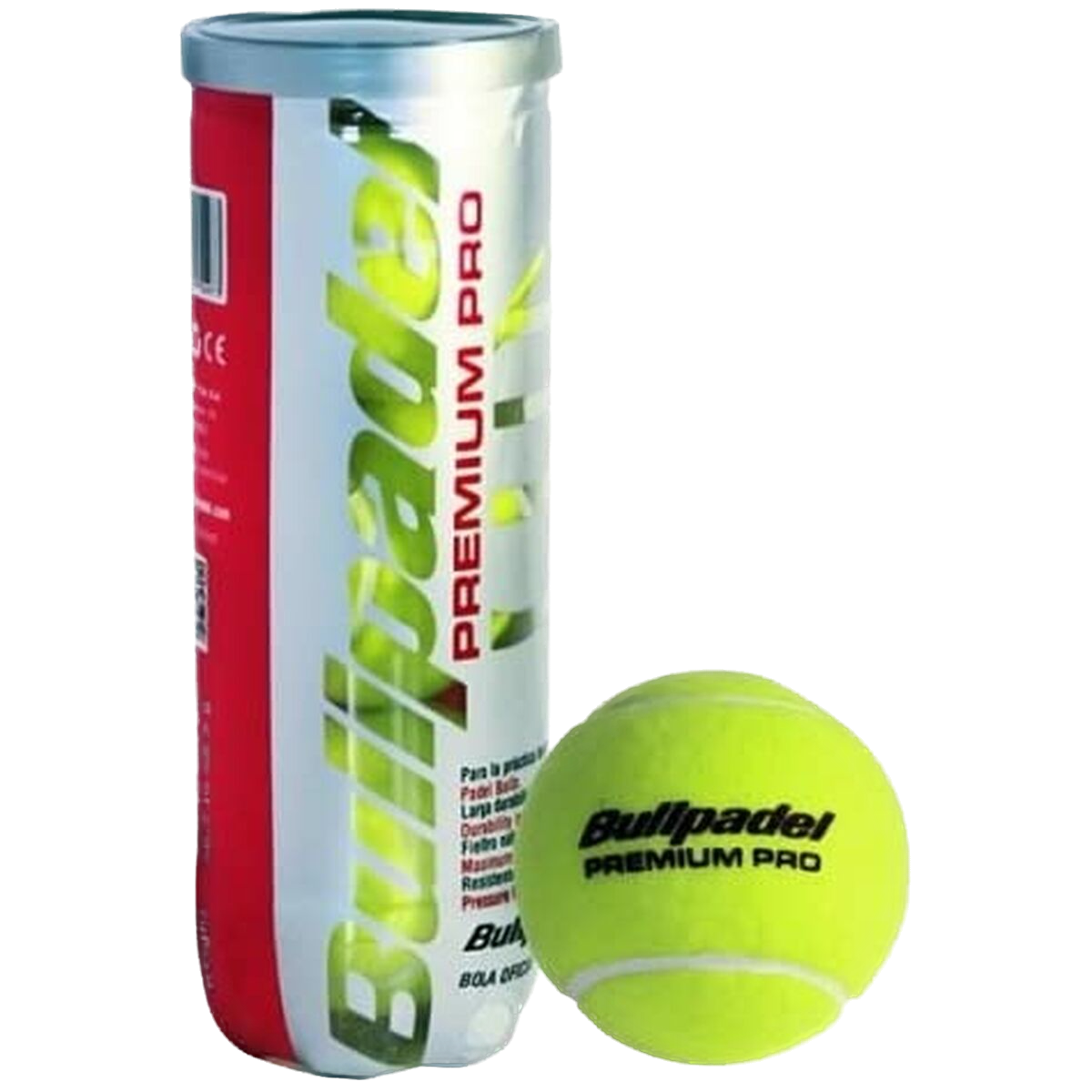 Palline Paddle Tennis Bullpadel Premium PRO - Pack Da 9 Palline (3 Lattine Da 3) Per Gioco Professionale - Foto 1