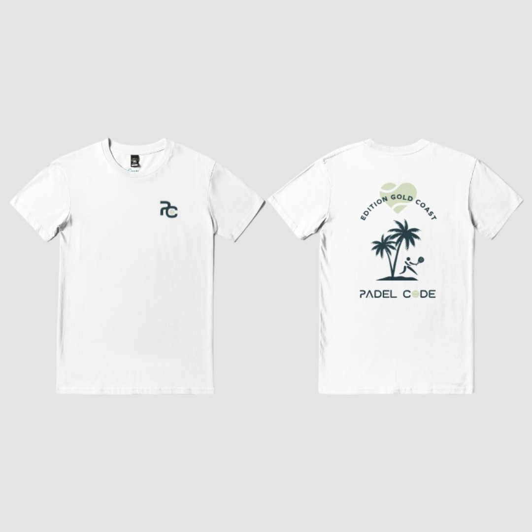 Padel Code T-shirt Gold Coast Limited Edition Men