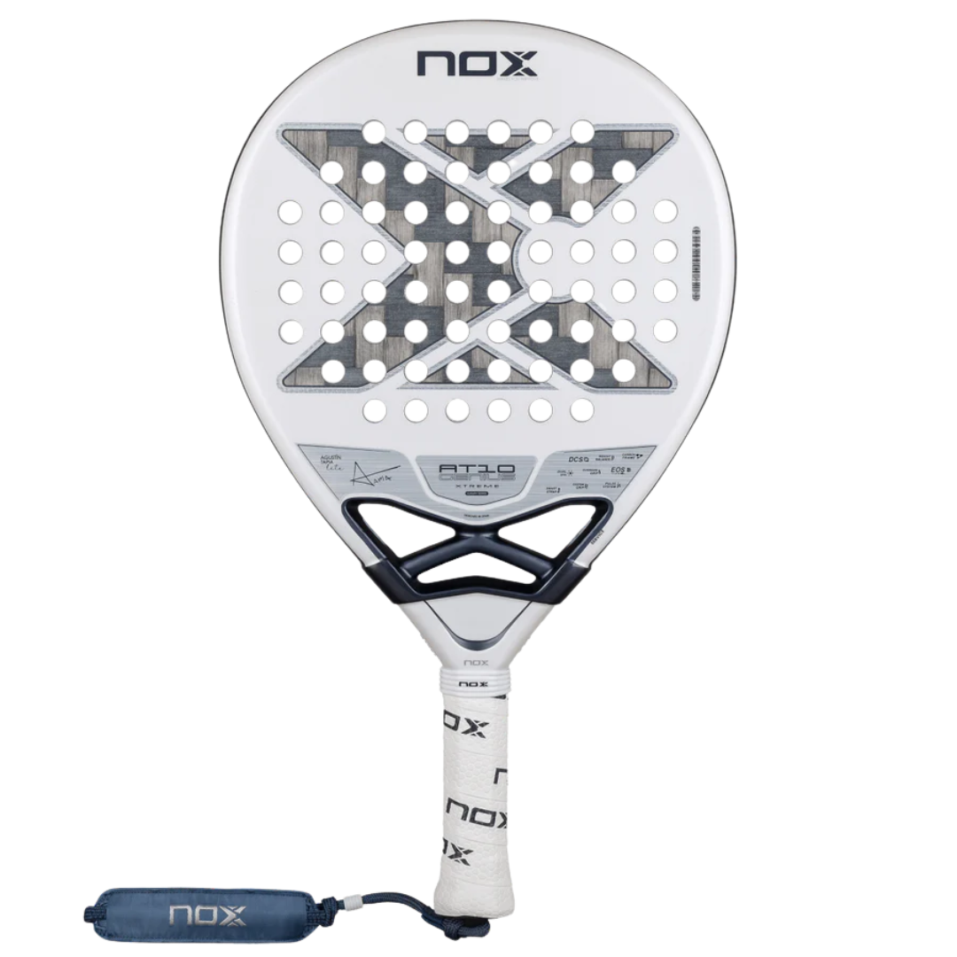 Nox AT10 Luxury Genius 12K Alum XTREM Lite 2026 by Agustin Tapia padel racket - teardrop shape