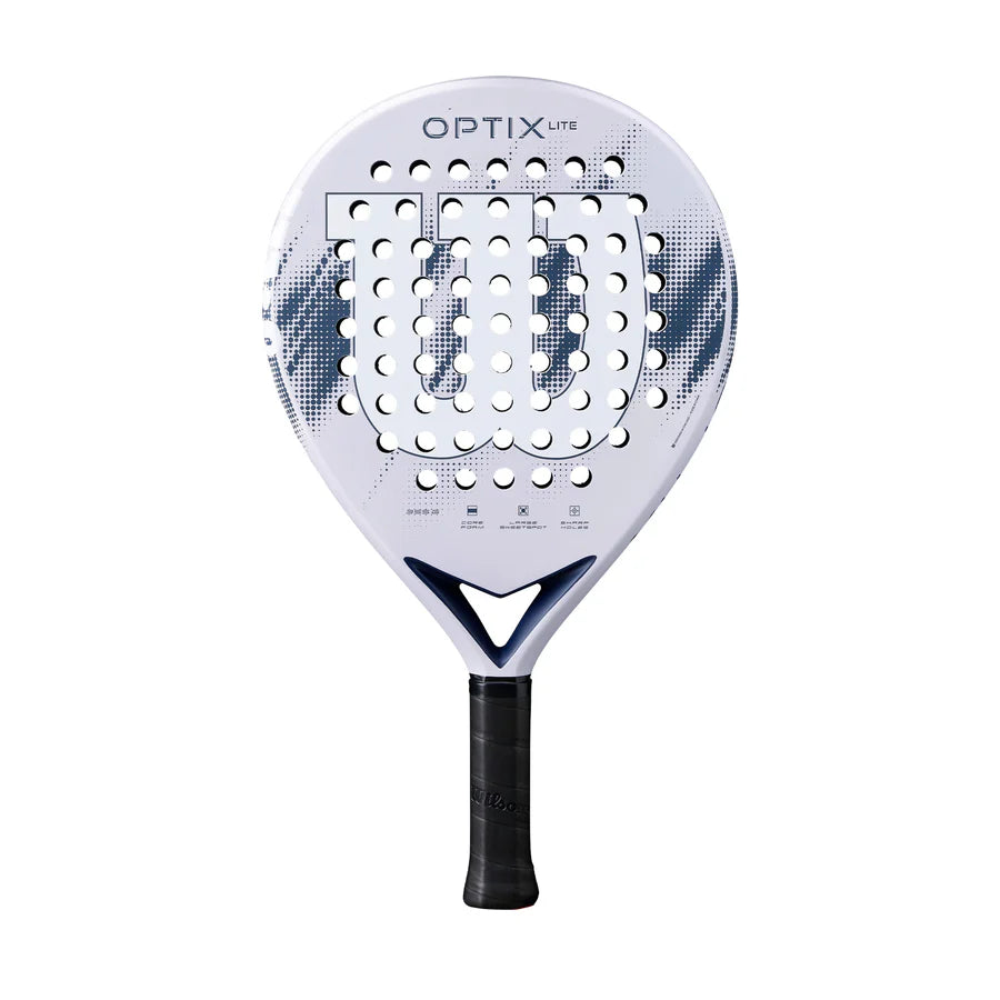 Wilson OPTIX V2 Lite Lilac padel racket - round shape