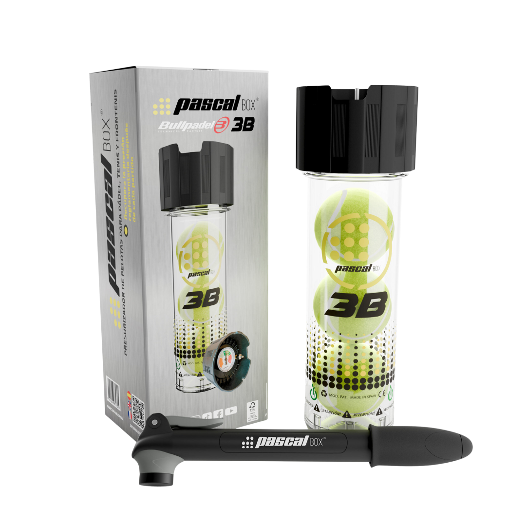 Pascal Box 3B - Bullpadel Ball Pressurizer (3 Balls)