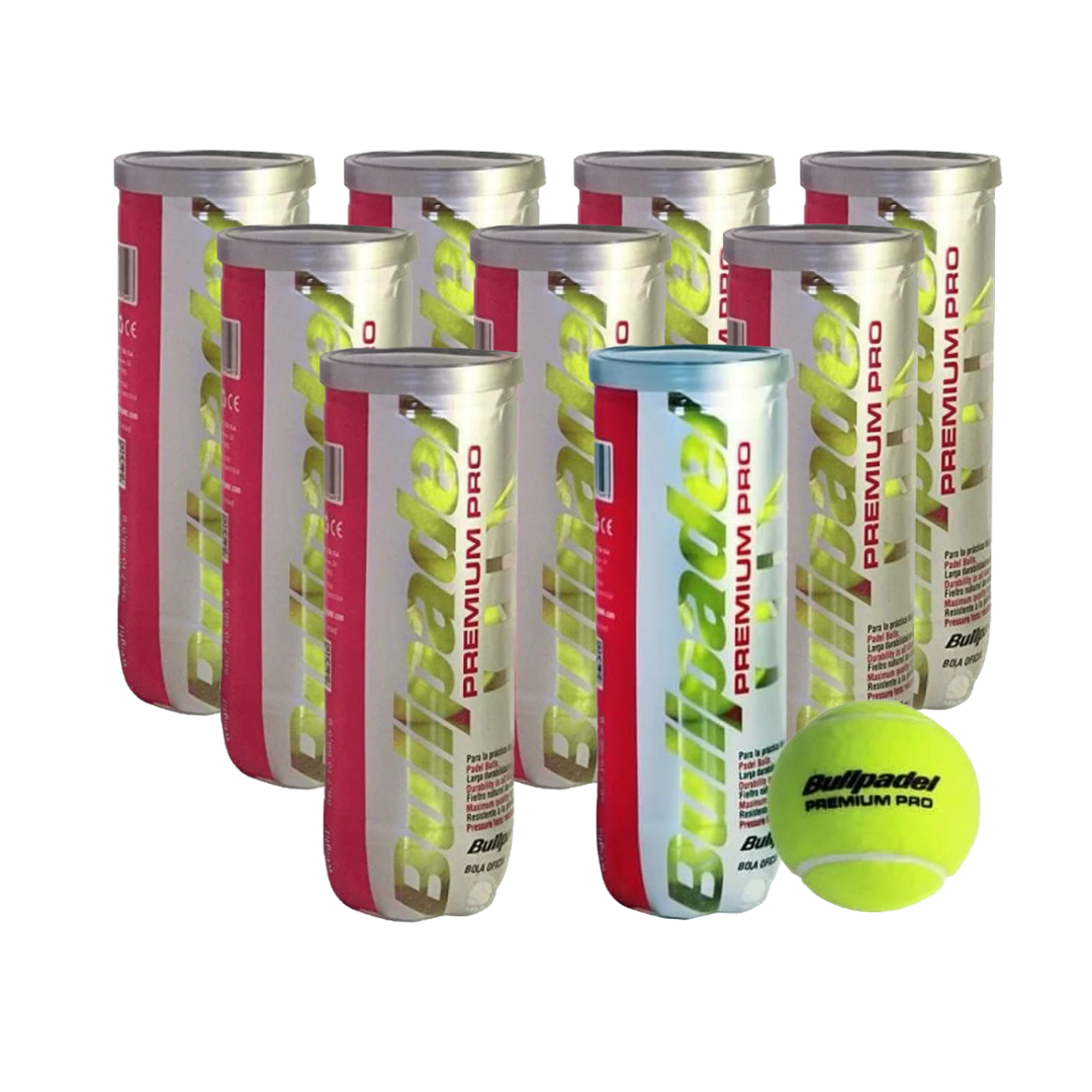 x9 Cans - Bullpadel Premium Pro Balls