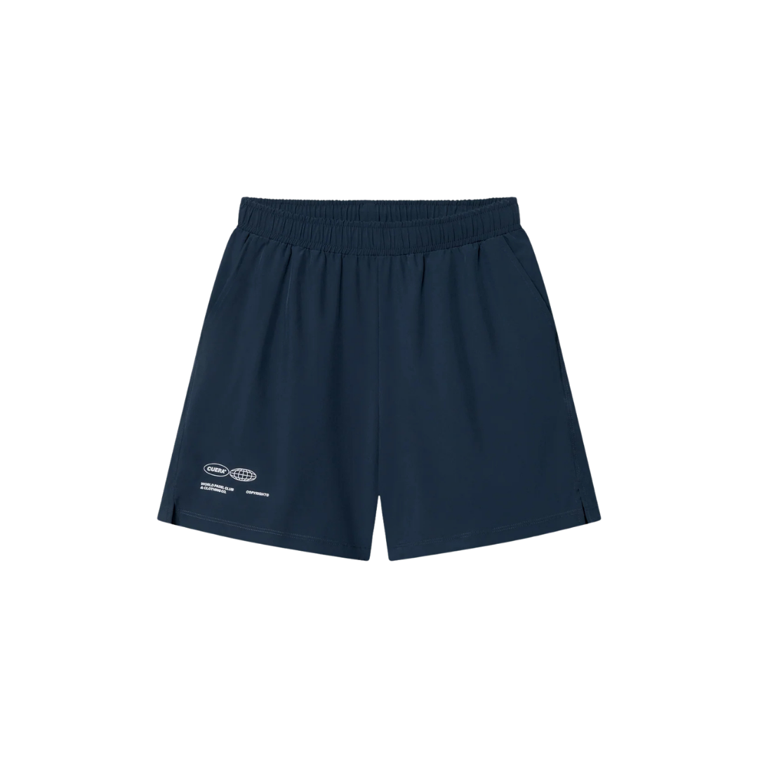 Cuera Mens Active Globe Shorts - Navy