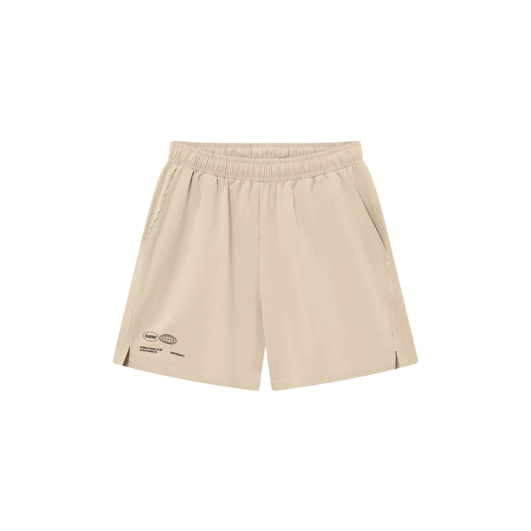 Cuera Mens Active Globe Shorts - Sand