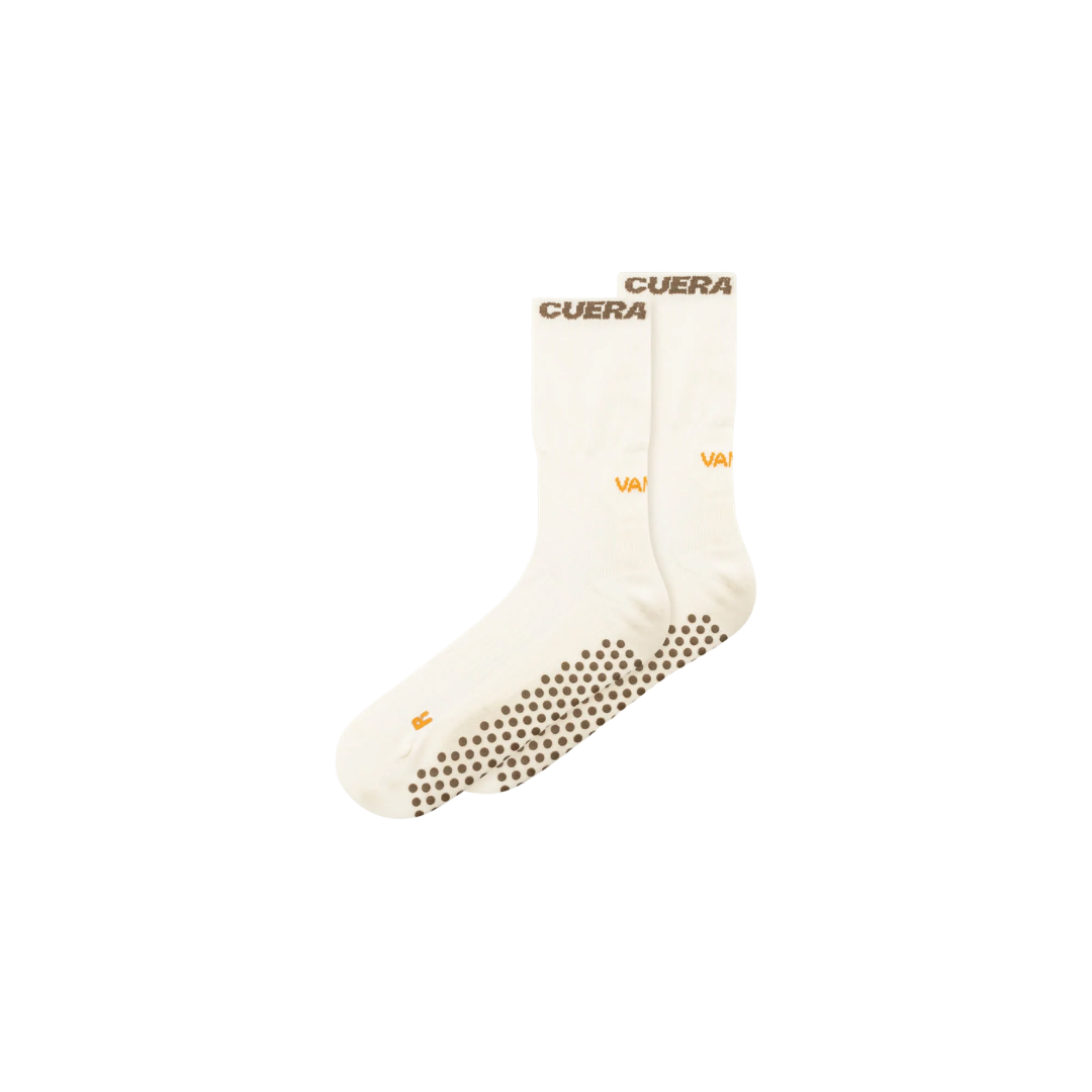 Cuera Oncourt Grip Padel Socks - Off white