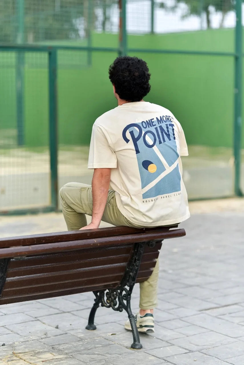 Holgers One More Point T-Shirt Natural White