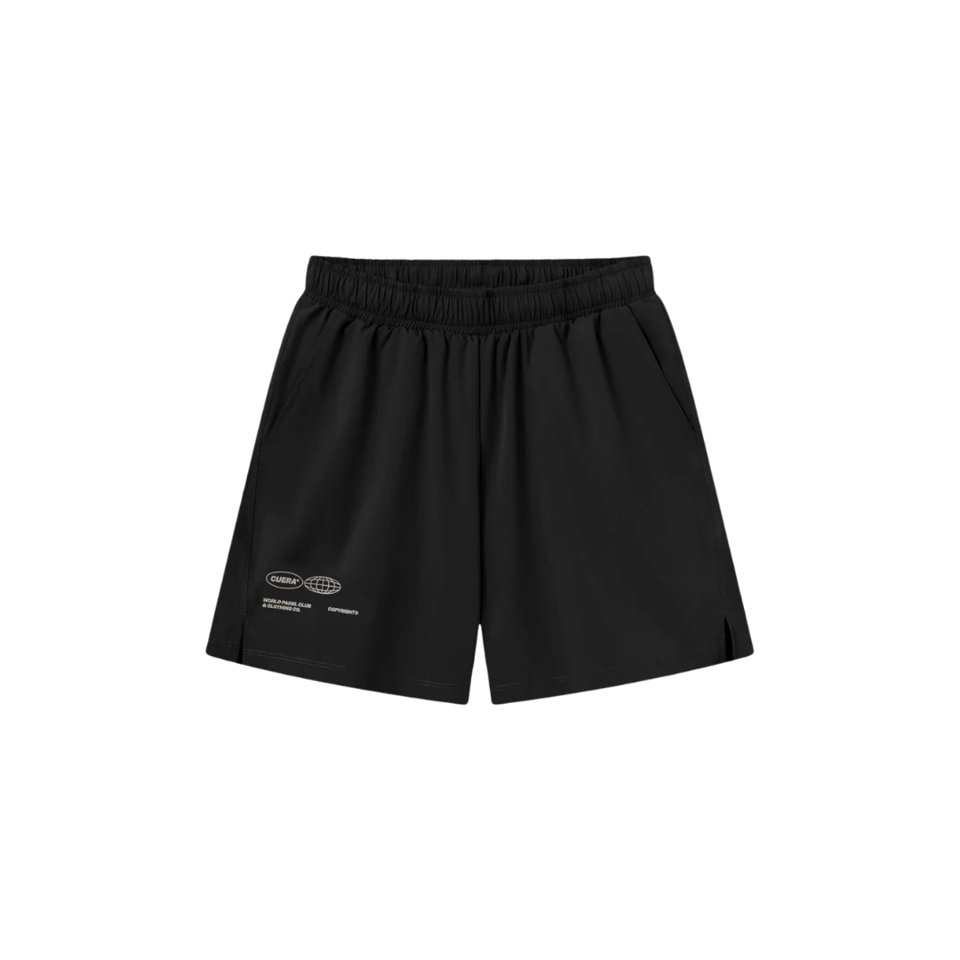 Cuera Mens Active Globe Shorts - Black