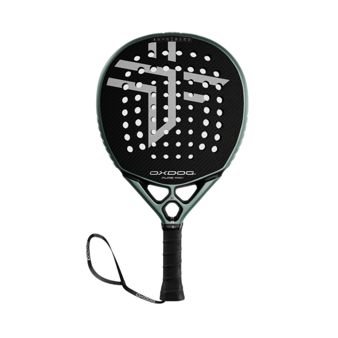 Oxdog Pure Pro+ 2026 padel racket - hybrid shape