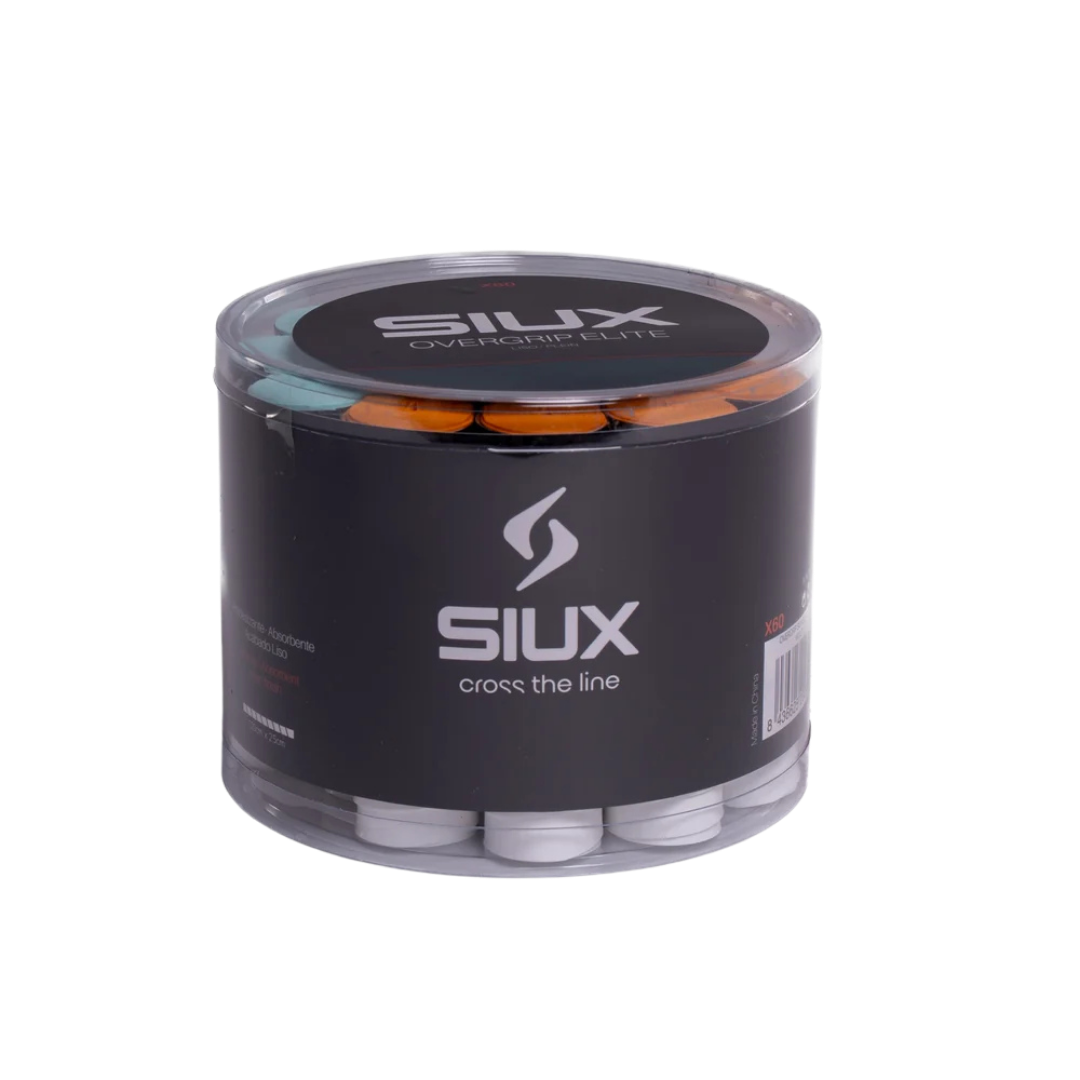 Siux Elite Multicolor Overgrips - Box 60 Units padel accessories — gallery view 1