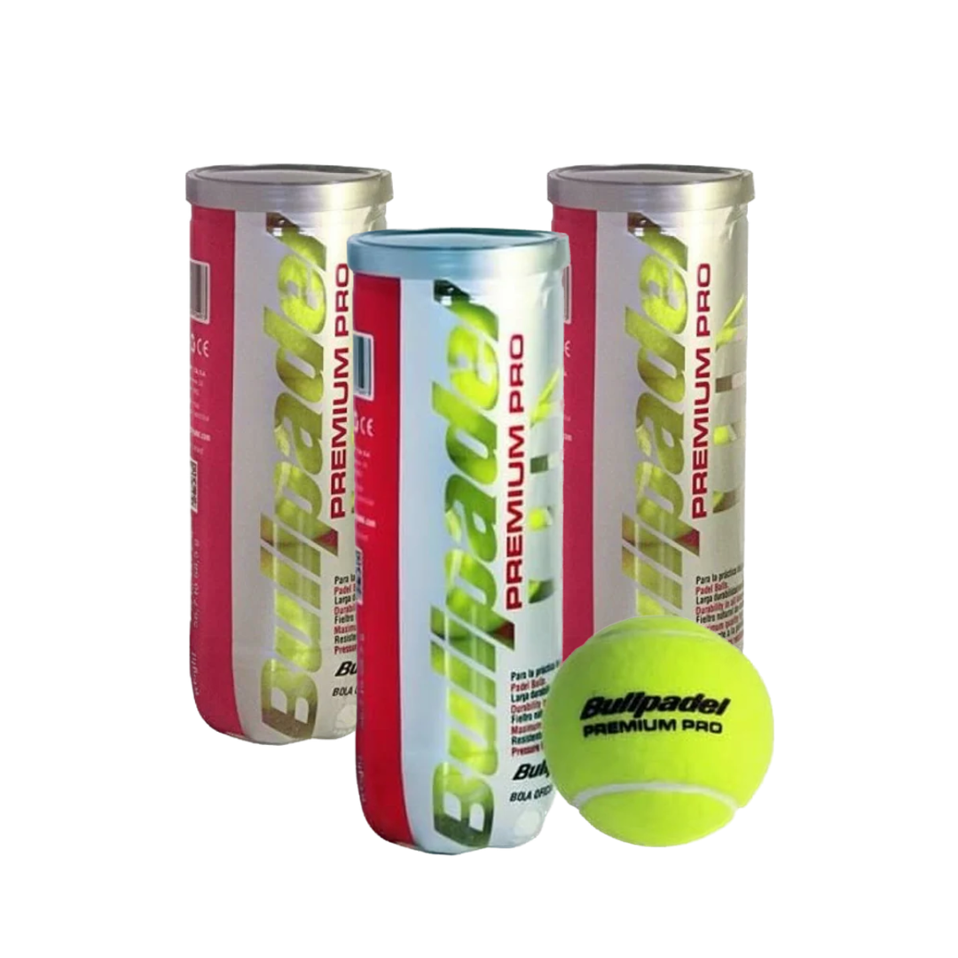 x3 Cans - Bullpadel Premium Pro Balls