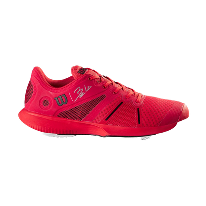 Wilson Bela Pro Padel Shoe - Red/black