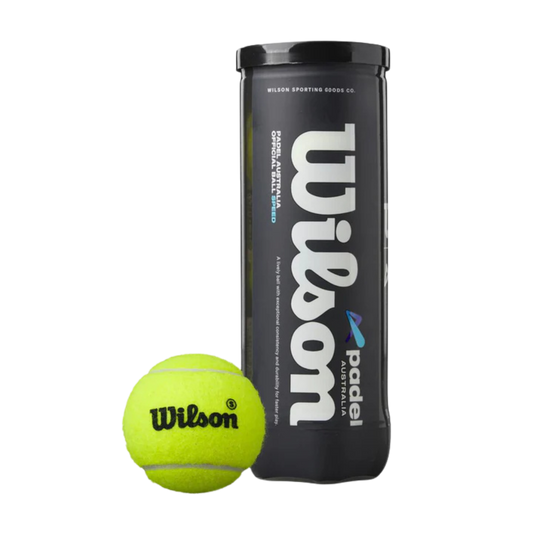 Padel Australia X Wilson Premium Padel Balls (x3 Ball Can)