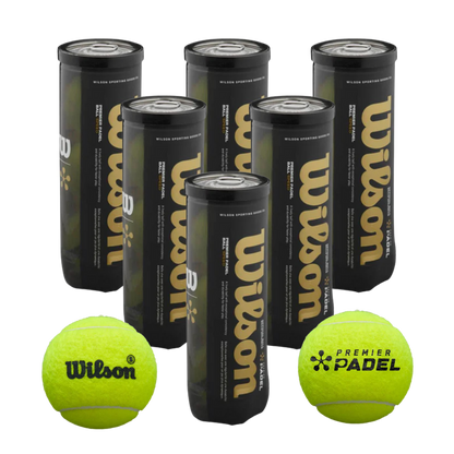 x6 Cans - Wilson Premier Padel Speed Balls