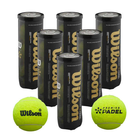 x6 Cans - Wilson Premier Padel Speed Balls