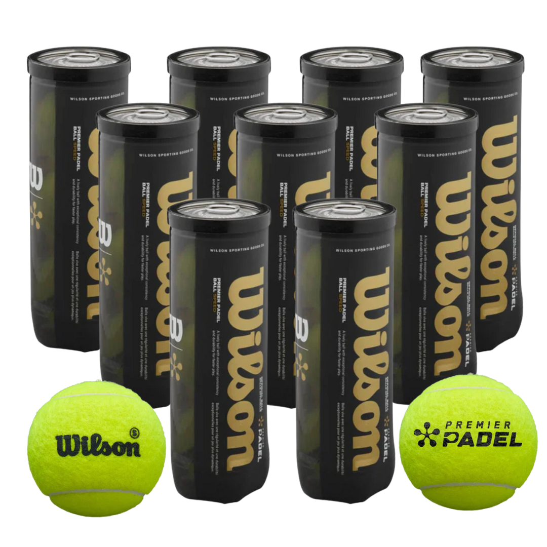 x9 Cans - Wilson Premier Padel Speed Balls