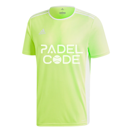 Adidas/Padelcode Performance Tee - Solar Yellow