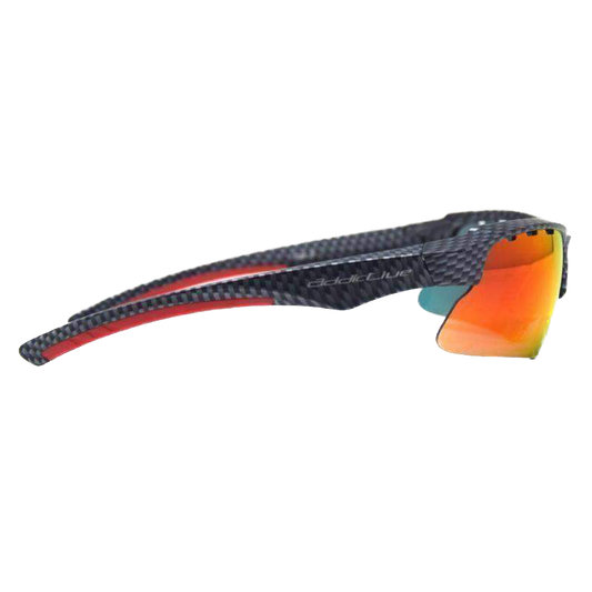 Addictive Etna Black/Red Padel Sunglasses