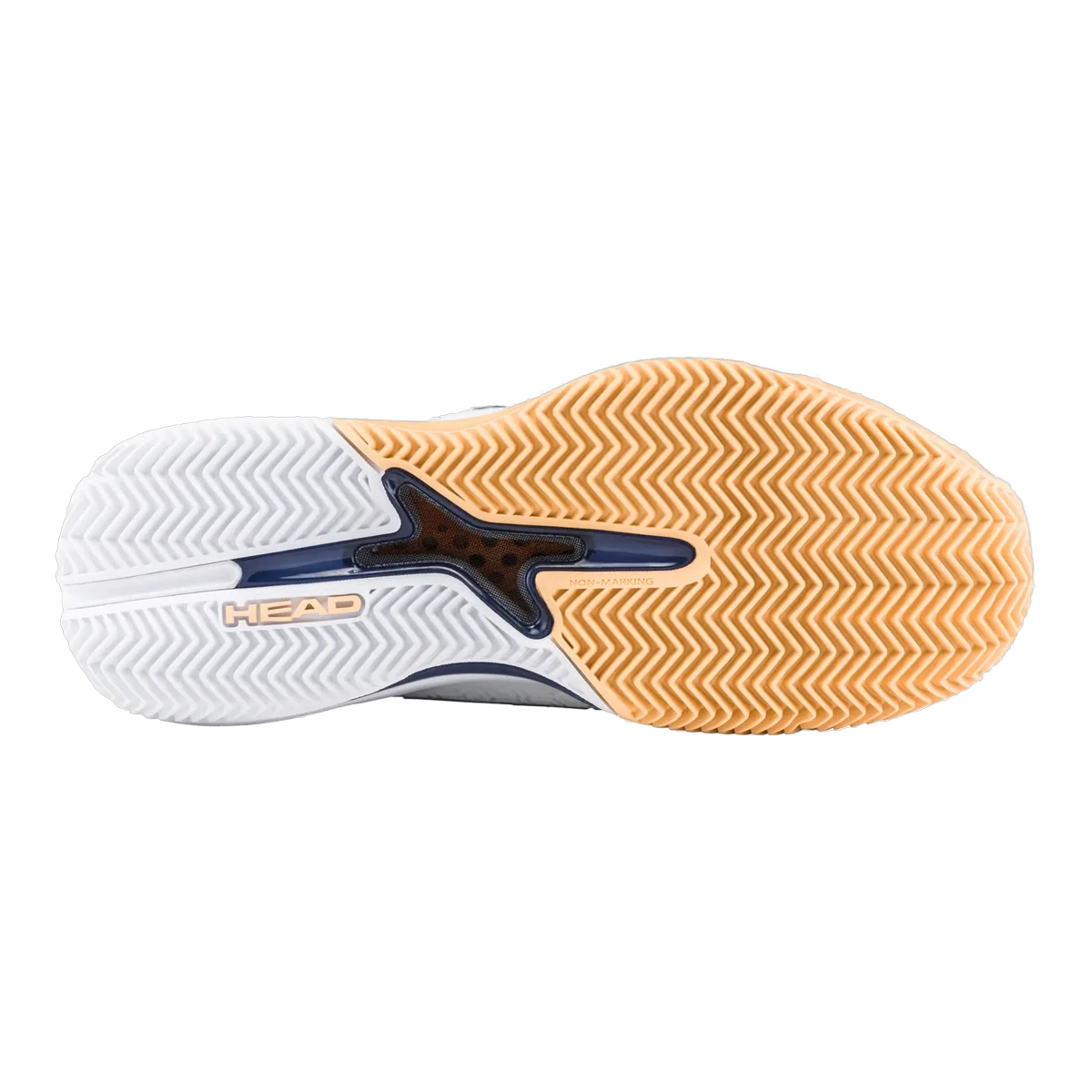 Head Revolt Pro 5.0 Clay women's padel shoes, full herringbone clay outsole