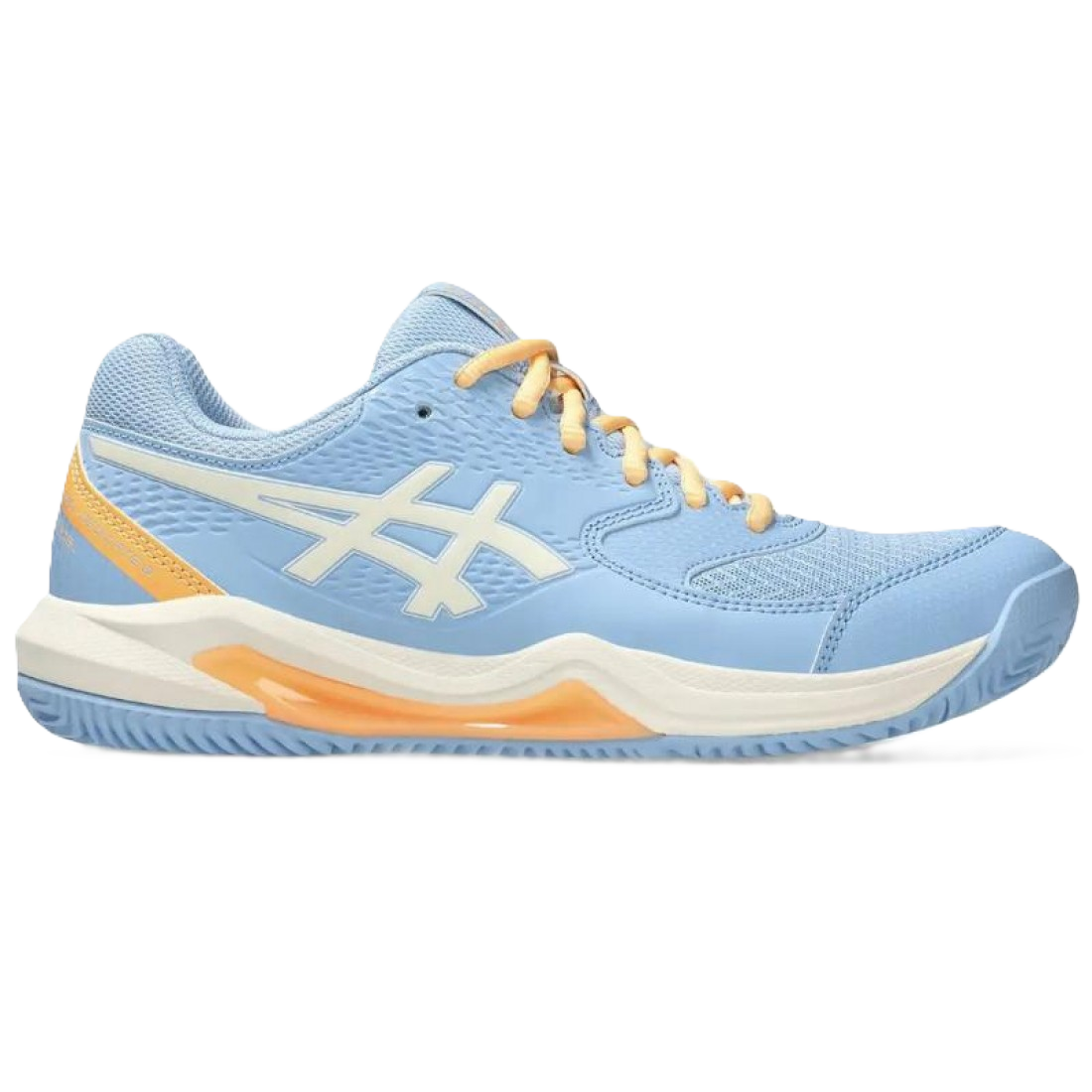 Asics Gel Dedicate 8 Padel Blue Stone Cream Women's Shoes